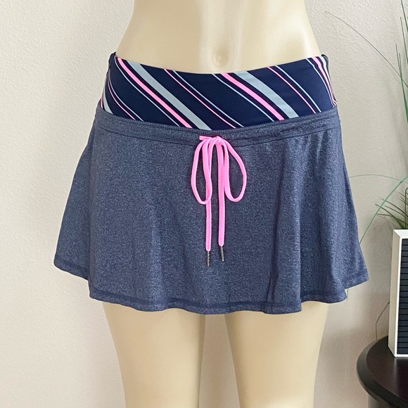 KYODAN | Navy And Hot Pink Tennis Skort Sz M - Picture 1 of 9